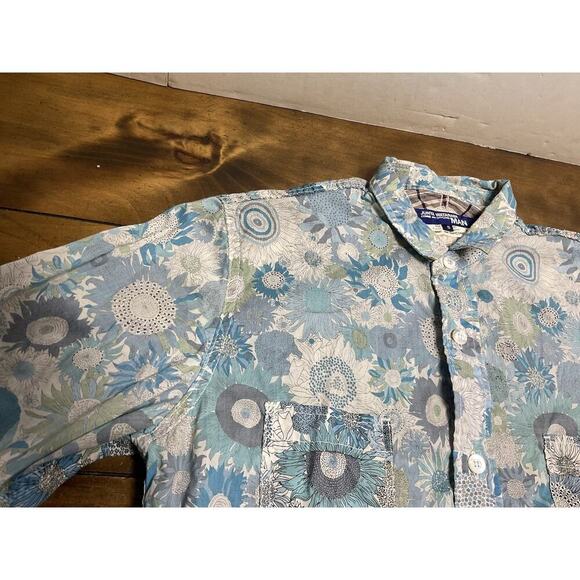 Junya Watanabe Comme Des Garcons Man Runway Floral Men’s Button Up Shirt Size S - Picture 5 of 13